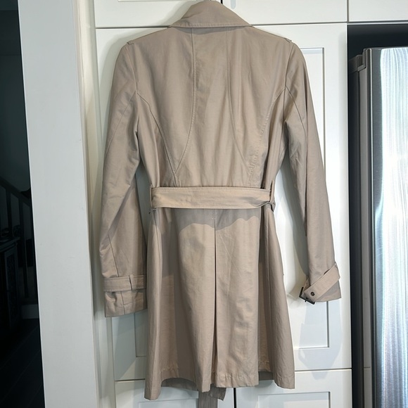 Barney’s New York 3/4 Trench Coat Tan Women Size M - Picture 11 of 16
